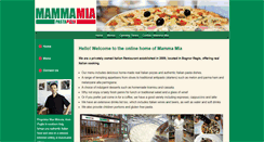 Desktop Screenshot of mammamiabognorregis.co.uk